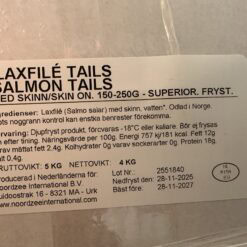Alternative view of Fryst Laxfile 150-250g 5kg (4 kg netto)