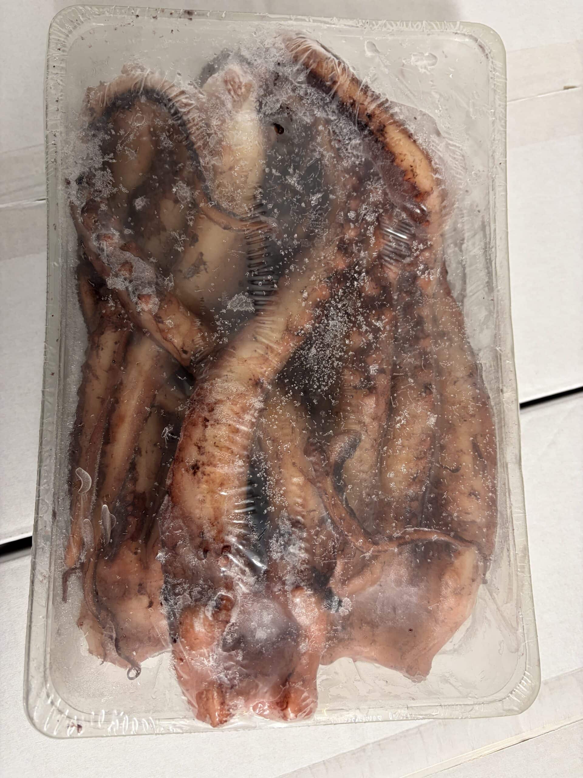 Frysta Kokta Bläckfiskarmar 1 kg