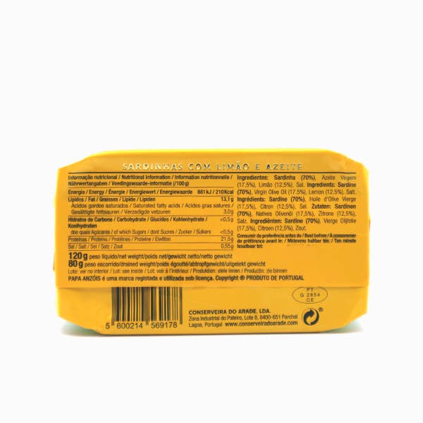 Papa Anzois - Sardiner i citron - Bild 6
